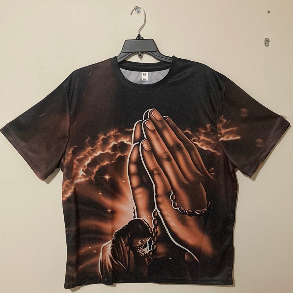 Graphic Praying Hands T-Shirt